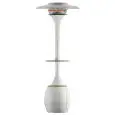 Nebulizzatore e riscaldatore per esterno Idrobase - Mod OASI 60 - Rinfrescatore a nebulizzazione - Riscaldatore a resistenza - Base di appoggio - Altezza cm h 215