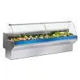 Banco alimentare refrigerato - Mod PATAGONIA VT - Ventilato - Temperatura °C +0/+2 - Profondità piano espositivo: 67 cm