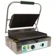 PIASTRA COTTURA IN GHISA - ELETTRICA - Mod. PE 35RN - Piastra singola rigato - Piano cottura: cm 34x23 - Potenza 2200 W - 230V monofase 50-60 Hz - Norma CE