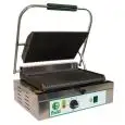 PIASTRA COTTURA IN GHISA - ELETTRICA - Mod. PE 25 RN - Piastra singola rigata - Piano cottura: cm 24x23 - Potenza 1800 W - 230V monofase 50-60 Hz - Norma CE