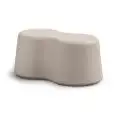 PANCA - MOD. PEANUTS - POUF PER INTERNO/ESTERNO - STRUTTURA IN POLIETILENE - NORMA CE