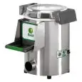 PELAPATATE Mod. PPN5 (da banco) - Alimentazione MONOFASE o TRIFASE - Capacità carico kg 5 - Produzione oraria kg/h 60  - (Dotato di un piattello patate) - Potenza hp 0,5 / 370W - Norma CE