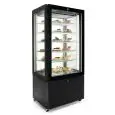 ESPOSITORE VERTICALE REFRIGERATO - MOD. PIVOT GELATO - REFRIGERAZIONE STATICA - TEMPERATURA -10°/-20°C - ALIMENTAZIONE V 230/50HZ MONOFASE