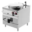 PENTOLA ELETTRICA - MOD. PNE92ME - Riscaldamento indiretto - Capacità Lt 100 - Vasca Ø cm 60 x 41,5 h - Dimensioni: cm L 80 x P 90 x H 90 - Norma CE