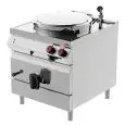 PENTOLA ELETTRICA - MOD. PNE92MG - Riscaldamento indiretto - Capacità Lt 150 - Vasca Ø cm 60 x 54 h - Dimensioni: cm L 80 x P 90 x H 90 - Norma CE