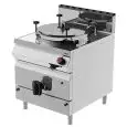 PENTOLA A GAS - MOD. PNG92MB - Riscaldamento diretto - Chiusura autoclave - Capacità Lt 100 - Vasca Ø cm 60 x 41,5 h - Dimensioni: cm L 80 x P 90 x H 90 - Norma CE