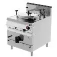 PENTOLA A GAS - MOD. PNG92MF - Riscaldamento indiretto - Chiusura autoclave - Capacità Lt 100 - Vasca Ø cm 60 x 41,5 h - Dimensioni: cm L 80 x P 90 x H 90 - Norma CE
