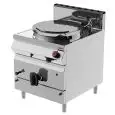 PENTOLA A GAS - MOD. PNG92MG - Riscaldamento indiretto - Capacità Lt 150 - Vasca Ø cm 60 x 54 h - Dimensioni: cm L 80 x P 90 x H 90 - Norma CE