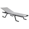 Lettino da sole - Mod PODIO - Struttura in acciaio tecnopolimero e alluminio - Per uso esterno - Dimensioni cm L 190 x P 72 x H 32,5