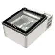 ESPOSITORE DA BANCO REFRIGERATO - MOD. POP 50 - CAPACITA' LT. 33 - REFRIGERAZIONE STATICA - TEMPERATURA -15°/-23° - Dim. Cm. L 50,5 x P 76 x h 38,2 - Norma CE