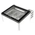 ESPOSITORE DA BANCO REFRIGERATO - MOD. POP 60 - CAPACITA' LT. 50 - REFRIGERAZIONE STATICA - TEMPERATURA -15°/-23° - Dim. Cm. L 68 x P 76 x h 38,2 - Norma CE