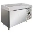 Banco pizza refrigerato in acciaio inox Klimaitalia PZF02