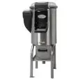 PULISCICOZZE CON BASAMENTO ALTO - MOD. PCZ10A - CAPACITA' DI CARICO Kg 10 - PRODUZIONE ORARIA Kg 150 - POTENZA Kw 0,35 (0,50 hp)  - ALIMENTAZIONE MONOFASE o TRIFASE - DIM. Cm L 53 x P 66 x h 110 - NORMA CE