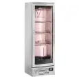 Armadio frollatura carne - Mod QM 368 - Gestione umidità - Temperatura +2°/+10°C - Capacità Lt  293 - N 1 porta con vetro - Dimensioni cm L 60 x P 55,8 x H 182