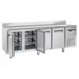 Tavolo refrigerato in acciaio inox Cool Head QR 4200