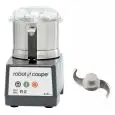 CUTTER DA BANCO - Mod. R 2 - Capacità vasca in ACCIAIO INOX lt 2,9 - Capacità coperti da 10 a 20 - Potenza W 550 - Dimensioni cm L 24,5 x P 30,5 x 38h