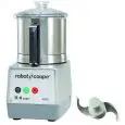 CUTTER DA BANCO - Mod. R 4 1500 - Capacità vasca in ACCIAIO INOX lt 4,5 - Capacità coperti da 10 a 50 - 1 velocità - Potenza W 700 - Dimensioni cm L 22,6 x P 30,4 x 44h