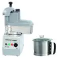ABBINATO CUTTER E TAGLIAVERDURE PROFESSIONALE - Mod. R 402 - Capacità vasca in ACCIAIO INOX lt 4,5 - Capacità coperti da 20 a 100 - 2 Velocità - Potenza W 750 - Dimensioni cm L 32 x P 30,4 x 59h
