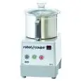CUTTER DA BANCO - Mod. R 5 1V - Capacità vasca in acciaio inox lt 5,9 - Capacità coperti da 20 a 80 - 1 velocità - Potenza W 750 - Dimensioni cm L 28 x P 36,5 x 51 h