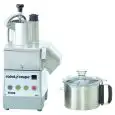 ABBINATO CUTTER E TAGLIAVERDURE PROFESSIONALE - Mod. R 502 - Capacità vasca in acciaio inox lt 5,9 - Capacità coperti da 30 a 300 - 2 Velocità - Potenza W 900 - Dimensioni cm L 38 x P 36,5 x 67 h