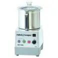 CUTTER DA BANCO - Mod. R 7 V.V. - Capacità vasca in acciaio inox lt 7,5 - Capacità coperti da 20 a 100 - Con variatore di velocità - Potenza W 1500 - Dimensioni cm L 28 x P 35 x 52 h