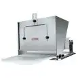MACCHINA PER BISCOTTI - MOD. ROLLER BISCUIT - STRUTTURA IN ACCIAIO INOX - FUNZIONAMENTO MECCANICO - STENDE TUTTI I TIPI DI BISCUIT O MASSE DI PARI DENSITA' CON ESTREMA VELOCITA' - DIMENSIONI cm L 47 x P 40 x 32 h -NORMA CE
