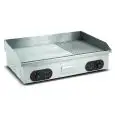 Fry Top elettrico professionale da banco piastra 2/3 liscia 1/3 rigata in acciaio Allforfood RS523