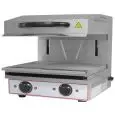 SALAMANDRA - Mod. SA 600 - Piano cottura cm 59x32 - 2 termostati separati - Potenza kW 4 - Alimentazione monofase - Dimensioni cm L 60 x P 52 x 53h - Norma CE