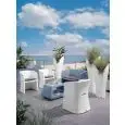 SALOTTO DA GIARDINO - MOD. BREEZE - STRUTTURA IN POLIETILENE - NORMA CE