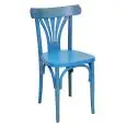 SEDIA CATRIN - MOD. SD 022 - STRUTTURA IN LEGNO DI FAGGIO TINTO - SEDUTA IN MULTISTRATO - PER USO INTERNO - DIM. cm L 55 x P 46 x H 80 - ALTEZZA SEDUTA cm 47 - NORMA CE