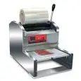 TERMOSIGILLATRICE PER VASCHETTE SOTTOVUOTO DA BANCO LINEA TERRA LINE - Mod SEAL MATIC 300 Digit - DIMENSIONE MAX CONTENITORE mm 200 x 190