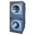 ESSICCATOIO ROTATIVO SOVRAPPOSTO - MOD. FET 16 TW - CESTO IN ACCIAIO INOX - RISCALDAMENTO ELETTRICO O A GAS - INVERSIONE ROTAZIONE CESTO - 5 PROGRAMMI DI LAVORO - COMPUTER PROGRAMMABILE DAL CLIENTE - CAPACITA' Kg 16 + 16 - VELOCITA' CESTO 15-16 GIRI/MIN -