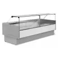Banco alimentare refrigerato - Mod M 900 FA - Ventilato - Temperatura °C +3/+5 - Profondità piano espositivo: 76 cm