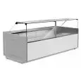 Banco alimentare refrigerato - Mod M 900 FB - Ventilato - Temperatura °C +3/+5 - Profondità piano espositivo: 76 cm