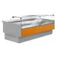 Banco alimentare neutro (senza gruppo e senza evaporatore) - Mod M 1000 N FA - Ideale per pane e pasticceria secca - Profondità piano espositivo: 90 cm