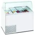 VETRINA GELATERIA - MOD. SL 510 ICE - TEMPERATURA -15°/-20° C - CAPACITA' Lt 431 - DIMENSIONI cm. L 134,1 x P 72,5 x h 123,5 - PESO Kg. 103 - NORMA CE