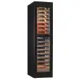 Vetrina refrigerata per vino con capacità Lt 385 e temperatura +2° / +12 ° C / +12° / +20 ° C Klimaitalia UY 105 2VD