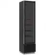 ESPOSITORE REFRIGERATO IN LAMIERA VERNICIATA NERA - STATICO - Mod. MILS FREEZER 225V N - CAPACITA' Lt 226 - N. 1 PORTA A VETRO - TEMPERATURA -18/-24°C - DIM. cm L 49,4 x P 52,1 x H 191,5 - NORMA CE