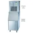 Fabbricatore di ghiaccio a cubetti nugget ad aria Kg 270 ad acqua Kg 270 Simag SON 300