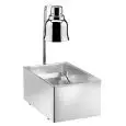 CONTENITORE GN PER CONDIMENTO E MANTENIMENTO FRITTI - MOD. SP1 - Struttura in acciaio inox - N. 1 lampada a raggi infrarossi - Potenza W 250 - Alimentazione 230V/1/50-60Hz - Dim. cm L 34 x P 58 x h 76