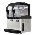EROGATORE DI CREME FREDDE E SORBETTI - MOD. SP 2 BASE - N. 2 VASCHE - CAPACITA' LT 5 + 5 - Dim. Cm. L 44,7 x P 44 x h 61,3 - NORMA CE