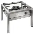 FORNELLONE A GAS 1 FUOCO - MOD. SP6050L MIRACLE - FIAMMA PILOTA - POTENZA kW 20 - DIMENSIONI cm L 60 x P 60 x 50 h