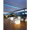TAVOLO - MOD. SQUARE LIGHT - PER USO INTERNO - STRUTTURA IN POLIETILENE - NORMA CE