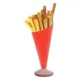 PATATINE FRITTE IN VETRORESINA TRIDIMENSIONALE - MOD. UT007 - Dimensioni cm L 75 x P 85 x 180 h