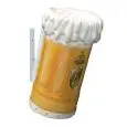 BOCCALE DI BIRRA IN VETRORESINA DA PARETE - MOD. UT036 - Dimensioni cm L 45 x P 63 x 95 h
