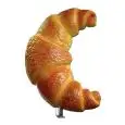 CROISSANT IN VETRORESINA DA PARETE - MOD. UT051 - Dimensioni cm L 60 x P 30 x 85 h