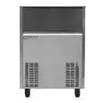 Fabbricatore di ghiaccio a cubetti pieni ad aria Kg 82 ad acqua Kg 81 Icetech SS 95