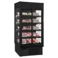 ESPOSITORE MURALE PER SALUMI E LATTICINI - MOD. SUPER SUNNY 14 GLASS SD B - CAPACITA' LT. 940 - TEMPERATURA 0°/+10°C - VENTILATO - DIMENSIONI cm. L 133,5 x P 73,7 x h 198,7 - Norma CE