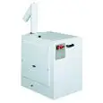 SETACCIATRICE Mod. SF100 - Montato su ruote con dispositivo di bloccaggio - Setaccia Kg 100 di farina in 5 minuti - Alimentazione 400V 50/60Hz TRIFASE - Potenza W 373 - Dimensioni cm L 100 x P 70 x 136 H - NORMA CE