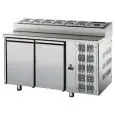 Tavolo refrigerato in acciaio inox Tecnodom TF02MIDGNSK